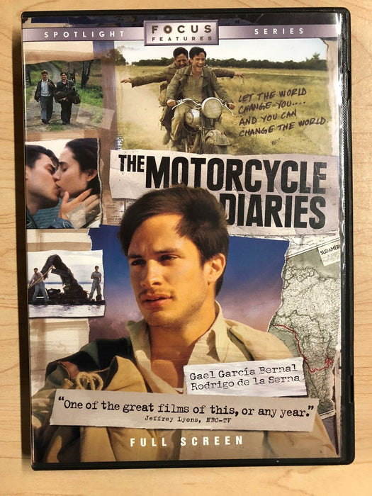 The Motorcycle Diaries (DVD, 2004, Full Frame) - K0107 - for just $1.99! 