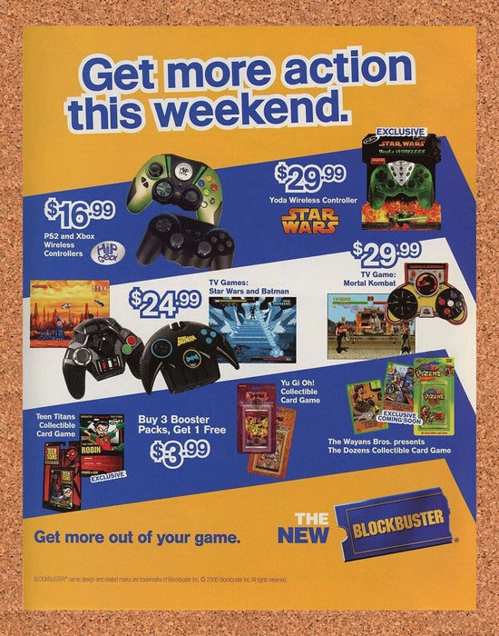 2007 Blockbuster Video Original Ad v1 - for just $17.99! 