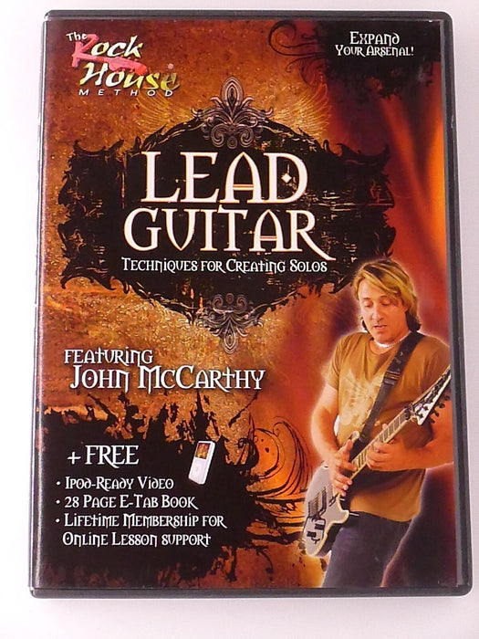 Lead Guitar - Techniques for Creating Solos (DVD) - K0428 - for just $5.99! 