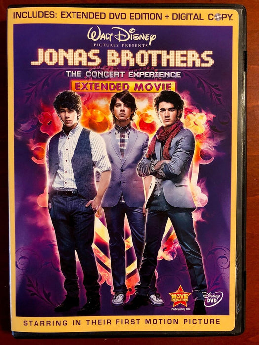 Jonas Brothers - The Concert Experience (DVD, 2009, Disney) - K7 - for just $1.99! 