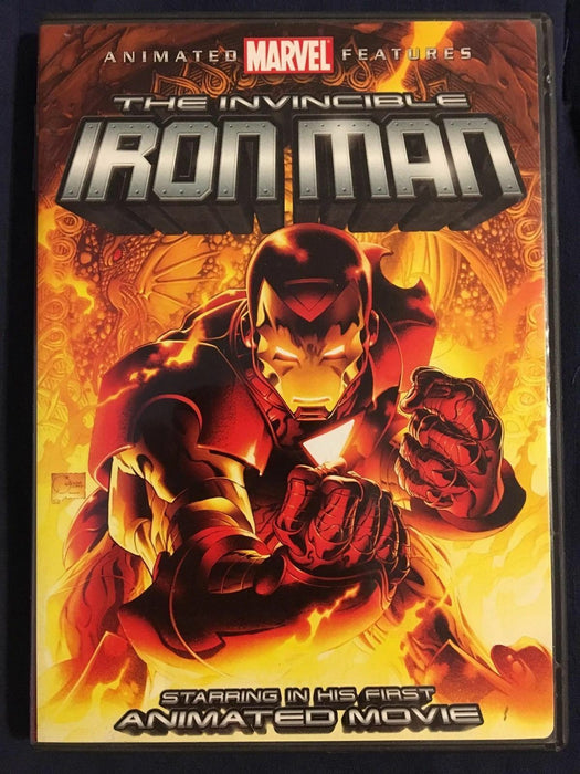 The Invincible Iron Man (DVD, 2007, Animated Marvel) - J0917 - for just $1.99! 