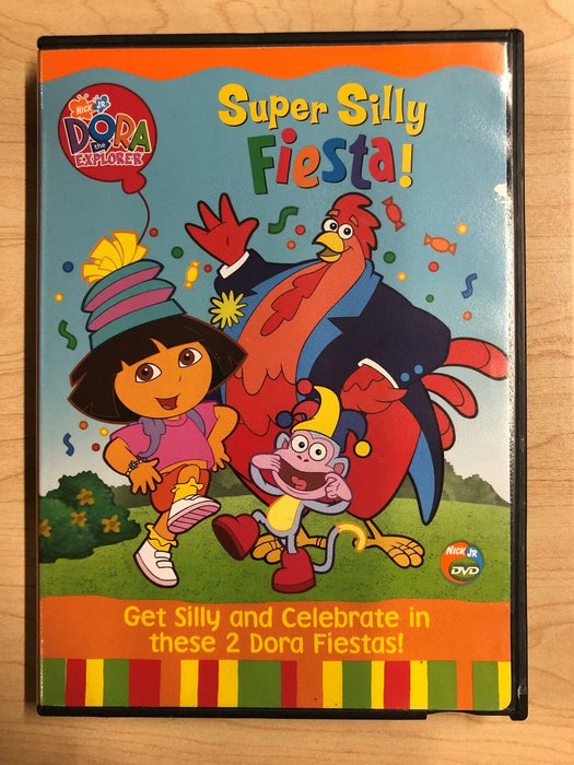 Dora the Explorer - Super Silly Fiesta (DVD, 2004, 4 episodes) - J1105 - for just $1.99! 