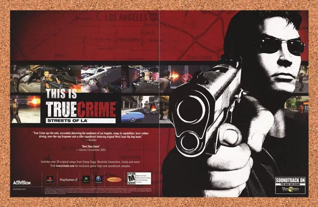 2005 True Crime Streets Of LA Xbox Original Ad - for just $21.49! 