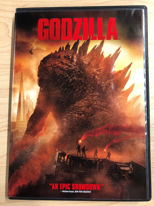 Godzilla (DVD, 2014) - K5 - for just $3.50! 