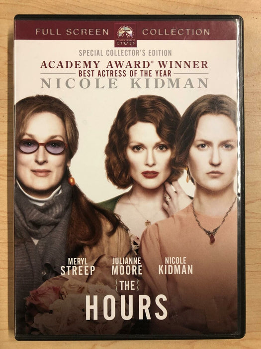 The Hours (DVD, 2002, Full Screen Special Collectors Edition) - K8 - for just $1.99! 
