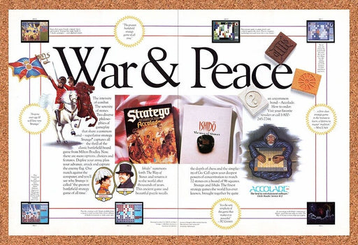 1991 Accolade PC Games Original Ad v2 - for just $21.49! 