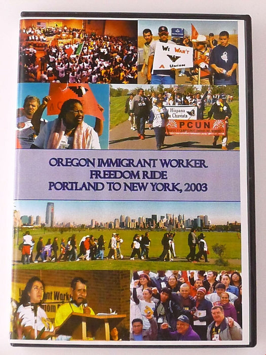 Oregon Immigrant Worker Freedom Ride Portland to New York 2003 (DVD) - H0404 - for just $1.99! 