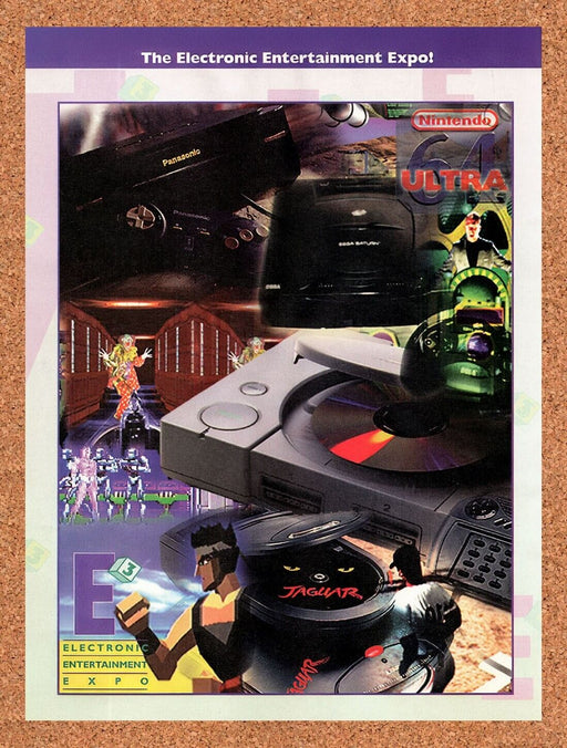 1996 Atari Jaguar Console E3 Expo Original Ad v9 - for just $17.99! 