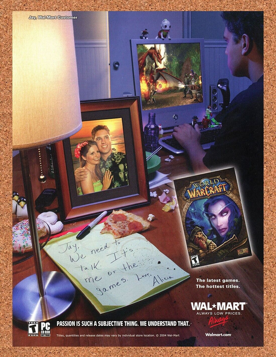 2006 World Of WarCraft PC Original Wal-Mart Ad - for just $17.99! 
