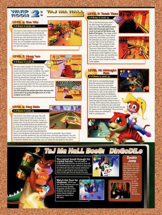 1999 Crash Bandicoot Warped Warp Room 2 Original Advertisement vr4 - for just $19.49! 