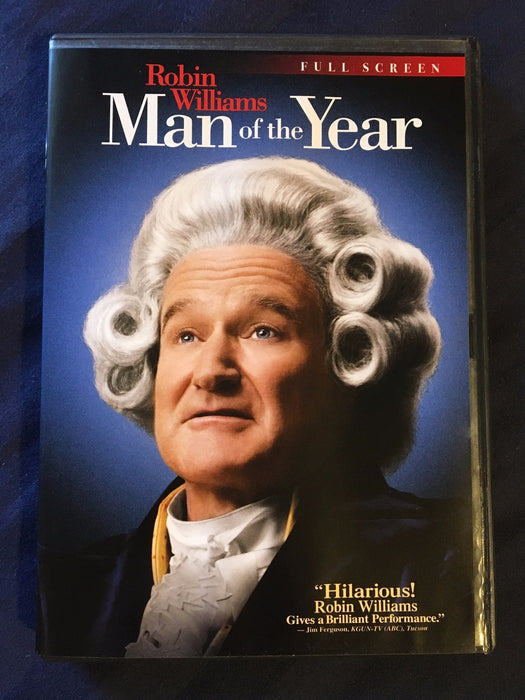 Man of the Year (DVD, 2006, Full Frame Edition) - L02 - for just $1.99! 