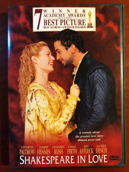 Shakespeare in Love (DVD, 1998) - K7 - for just $1.99! 
