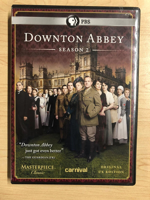 Downton Abbey - Season 2 (DVD, PBS, 2012) - K0428 - for just $2.99! 