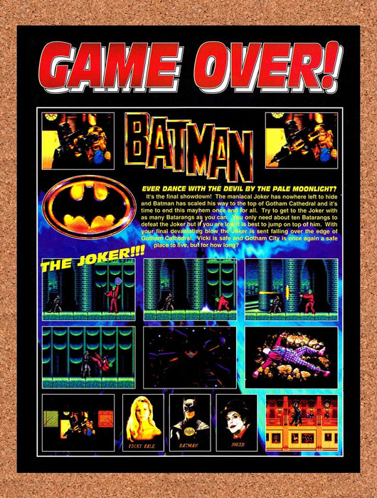 1991 Batman Genesis Original Advertisement vr2 - for just $19.49! 