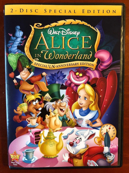Alice in Wonderland (DVD, 1951, 2-Disc Special Edition, Disney) - STK - for just $4.99! 