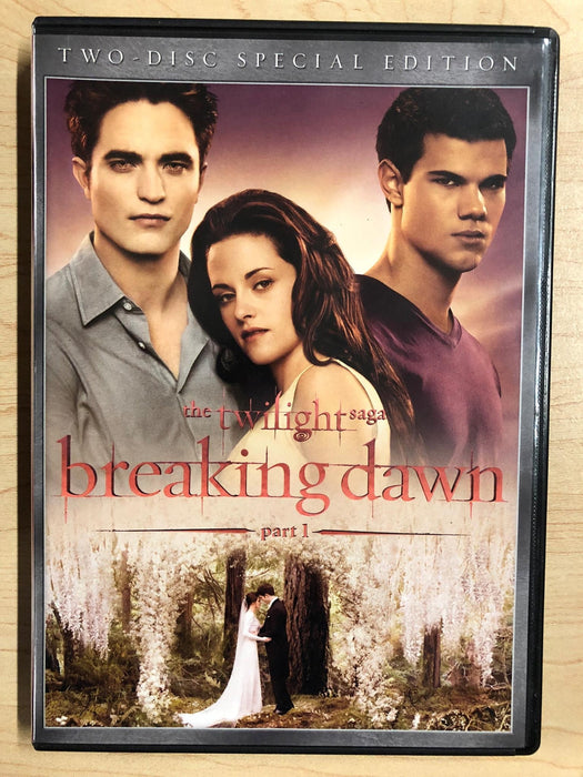 The Twilight Saga Breaking Dawn - Part 1 (DVD, 2011, 2-Disc Set) - J0917 - for just $1.99! 
