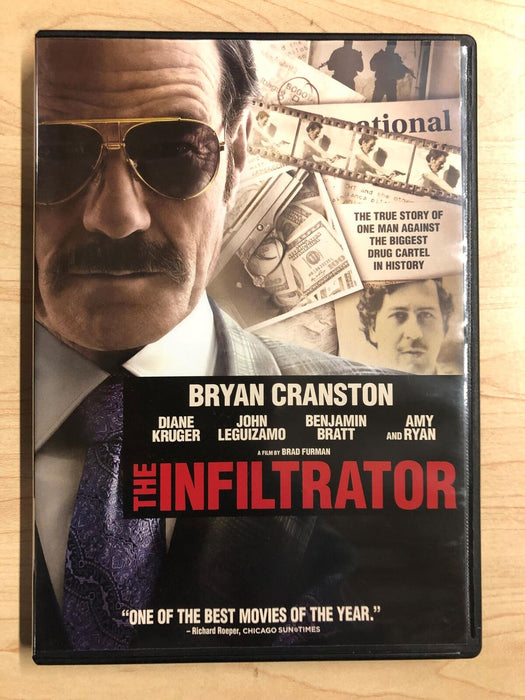 The Infiltrator (DVD, 2016) - K6 - for just $3.99! 