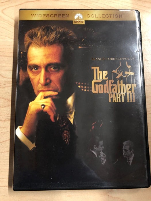 The Godfather Part III (DVD, 1990, widescreen) - K7 - for just $2.99! 