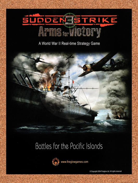2004 Sudden Strike 3 Arms For Victory PC Original Ad v2 - for just $19.49! 
