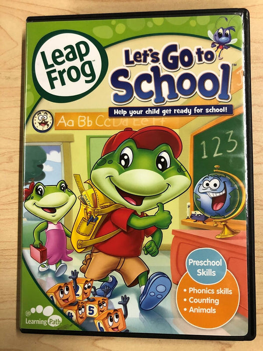 Leap Frog - Lets Go to School (DVD, 2009) - J1022 - for just $1.99! 