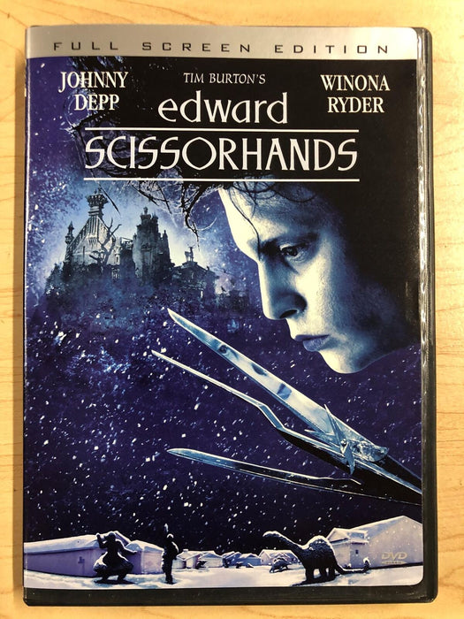 Edward Scissorhands (DVD, Full Screen, 1990) - L05 - for just $2.50! 