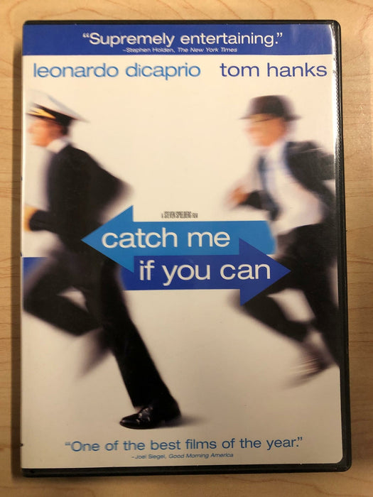 Catch Me If You Can (DVD, 2002, Full Frame) - L01 - for just $1.99! 