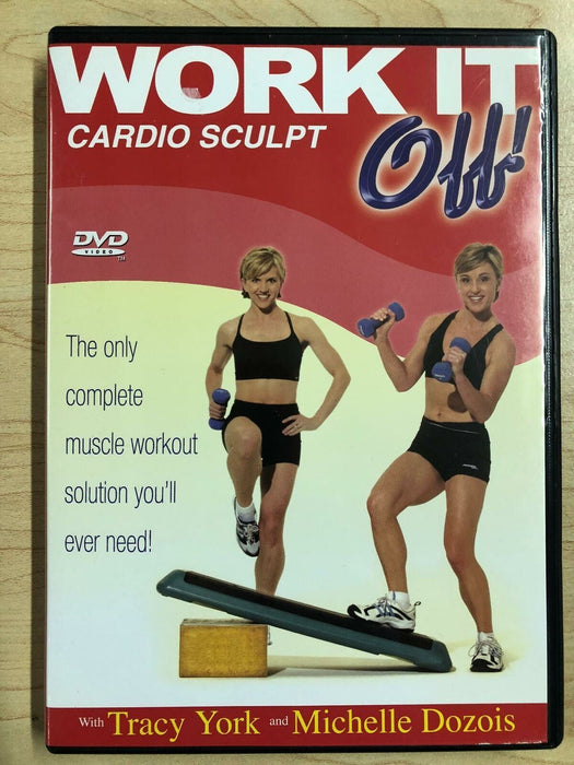 Work it Off Cardio Sculpt Tracy York - Michelle Dozois (DVD, exercise) - J0205 - for just $1.99! 
