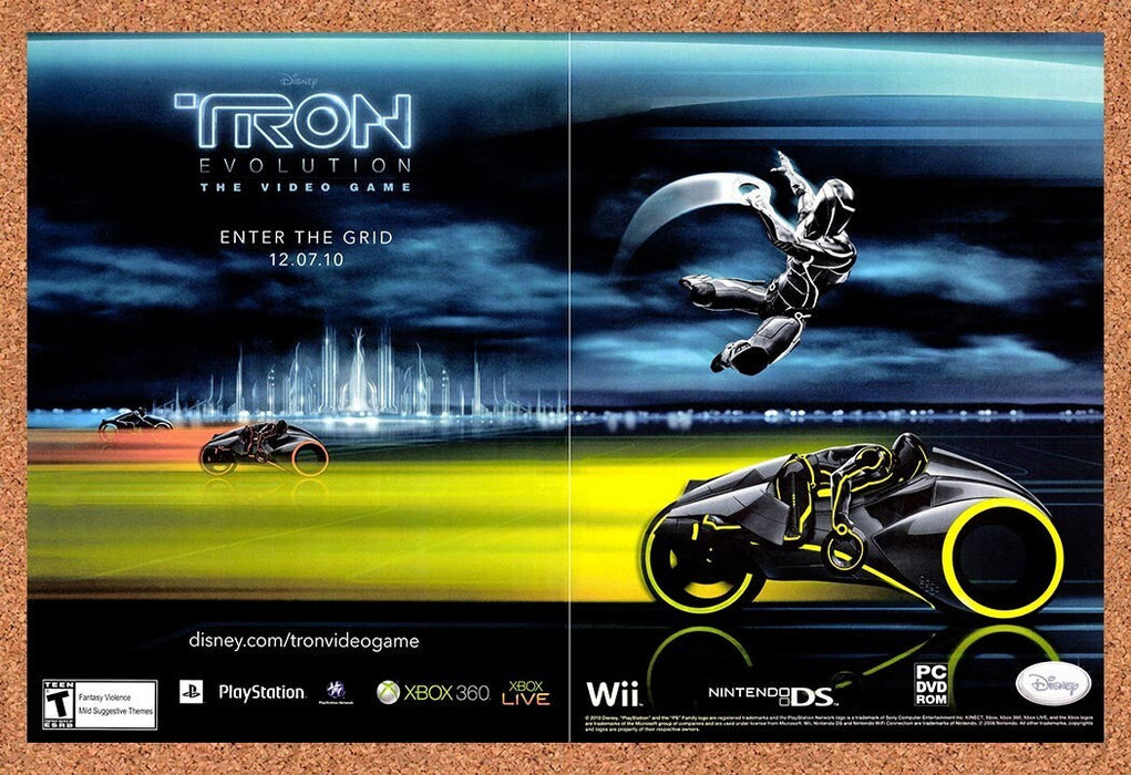 2010 Tron Evolution Xbox 360 Original Ad v1 - for just $21.49! 