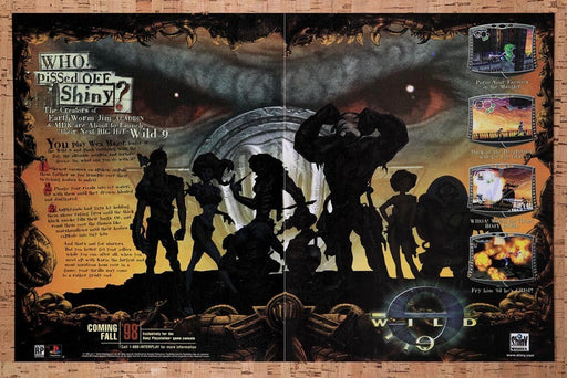 1998 Wild 9 PS1 Original Ad v2 - for just $21.49! 
