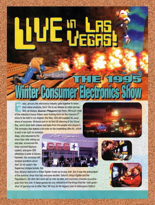 1996 CES Consumer Electronics Show Las Vegas Original Ad v4 - for just $17.99! 