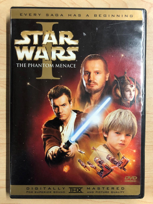 Star Wars I - The Phantom Menace (DVD, 1999) - L01 - for just $3.50! 