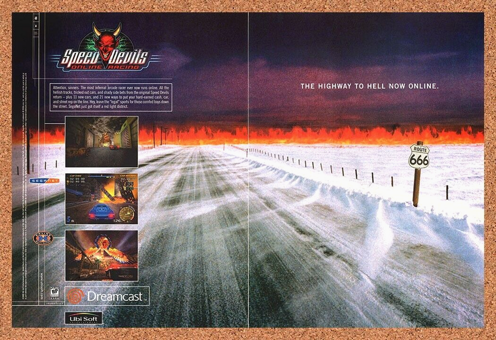 2003 Speed Devils Online Racing Dreamcast Original Ad - for just $21.49! 