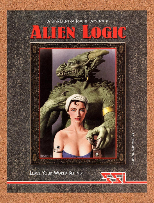1994 Alien Logic A Skyrealms Of Jorune Adventure DOS Original Ad v1 - for just $18.99! 