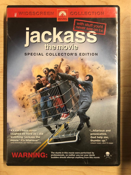 Jackass The Movie (DVD, 2002, Widescreen) - K9 - for just $1.99! 