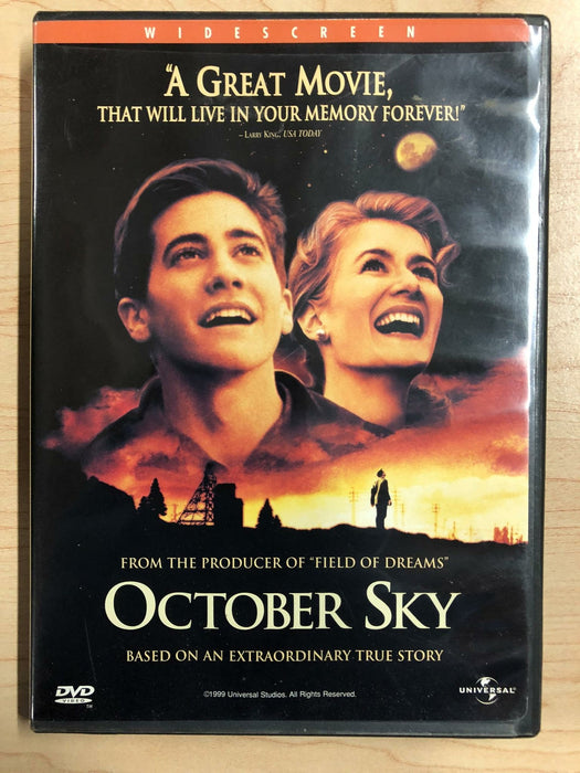 October Sky (DVD, Widescreen, 1999) - K7 - for just $2.50! 