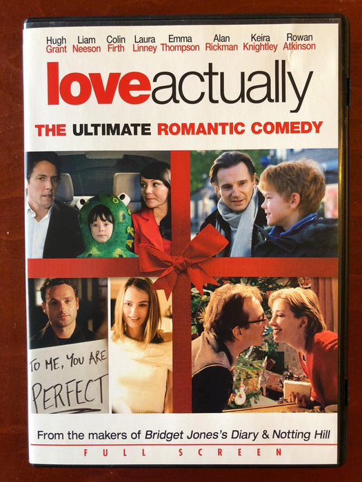 Love Actually (DVD, 2003, Full Frame) - L04 - for just $1.99! 
