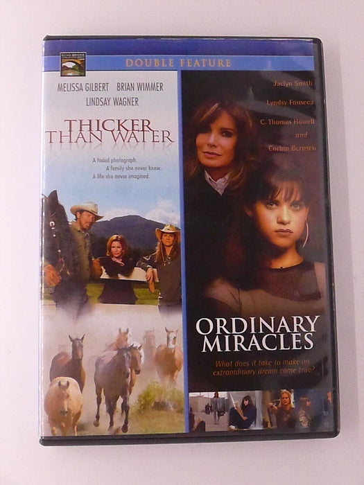 Thicker Than Water - Ordinary Miracles (DVD, double feature) - K7 - for just $2.99! 