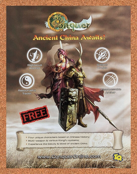 2007 Conquer PC Original Ad - for just $17.99! 