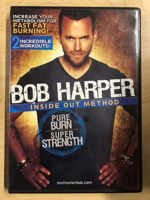Bob Harper - Inside Out Method Pure Burn Super Strength (DVD, exercise) - I1030 - for just $1.99! 