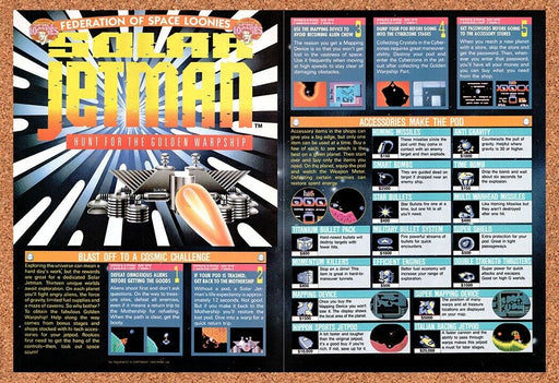 1990 Solar Jetman NES Original Ad v1 - for just $19.34! 