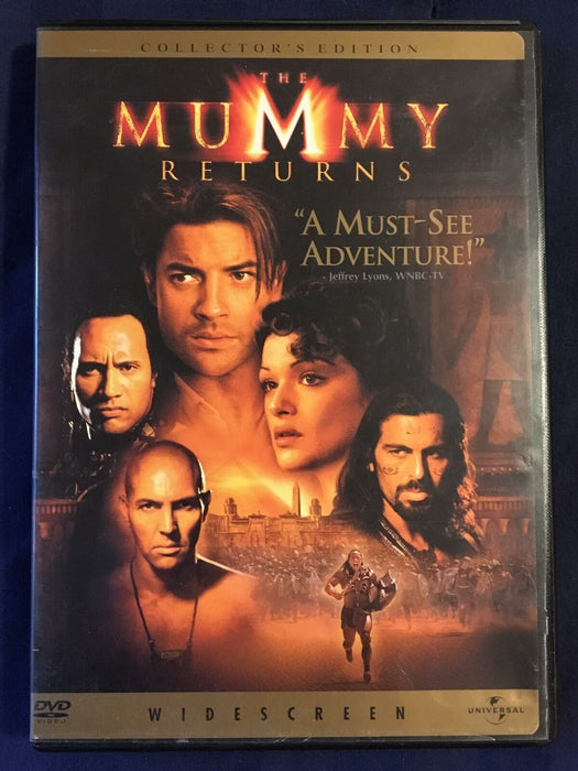 The Mummy Returns (DVD, 2001, Widescreen Edition) - K10 - for just $1.99! 