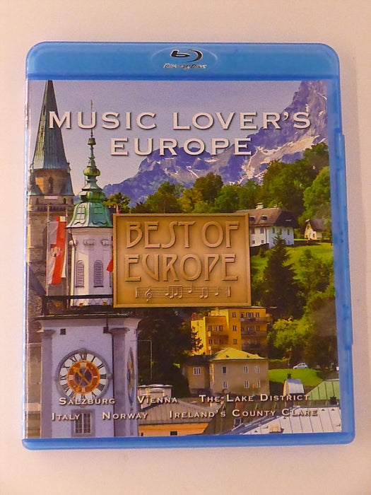 Best of Europe - Music Lovers Europe - Salzburg, Vienna, Italy,.. (blu-ray) - K9 - for just $6.99! 