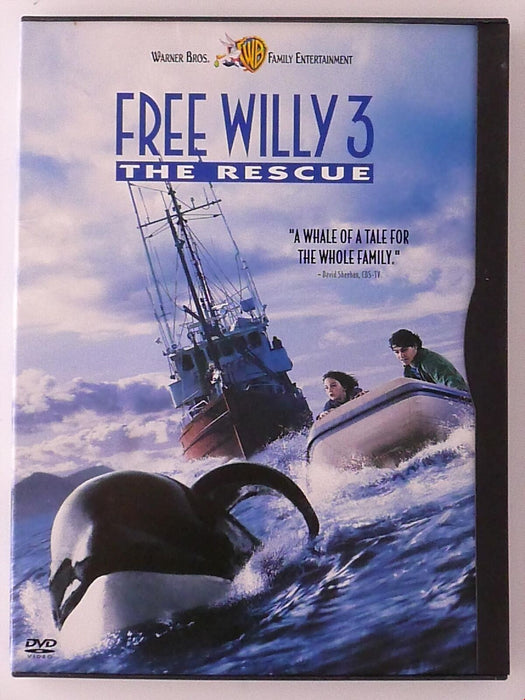 Free Willy 3 The Rescue (DVD, 1997) - K9 - for just $2.50! 