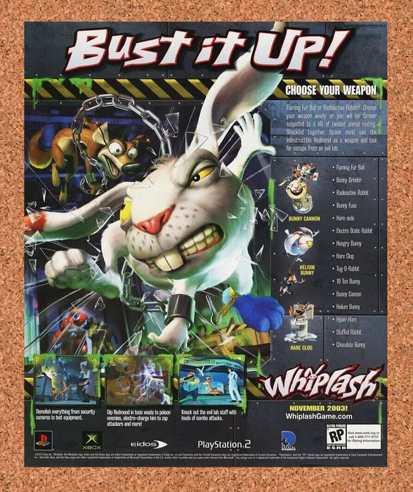 2005 Whiplash PS2 Original Ad v2 - for just $17.99! 