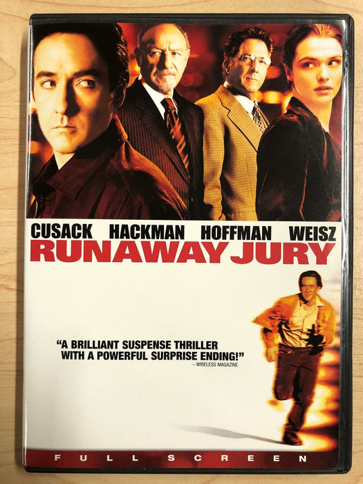 Runaway Jury (DVD, 2003, Full Screen) - L04 - for just $1.99! 
