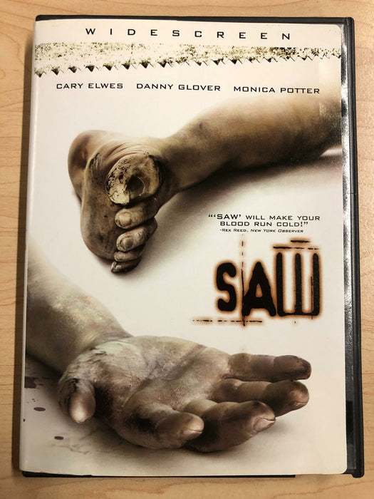 Saw (DVD, 2004, Widescreen) - K8 - for just $1.99! 