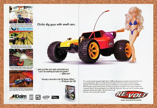 1999 Re-Volt PC Original Ad v4 - for just $18.27! 