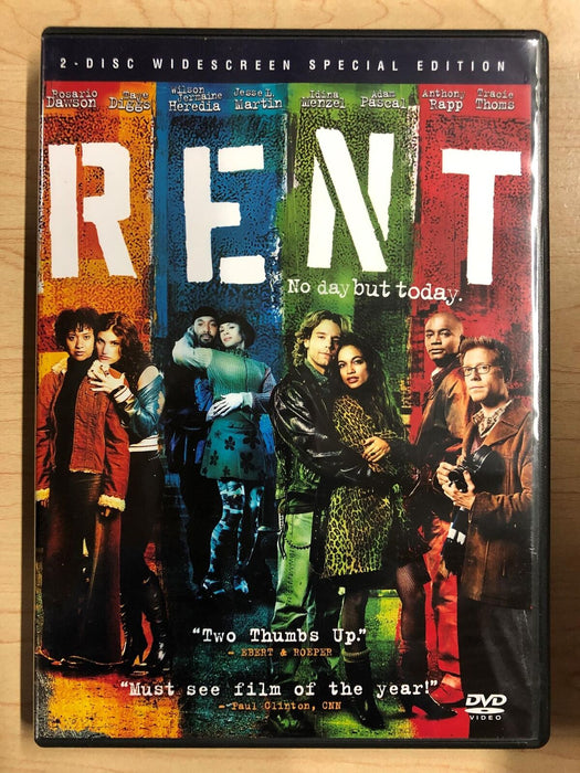 Rent (DVD, 2005, 2-Disc Special Edition Widescreen) - L03 - for just $1.99! 