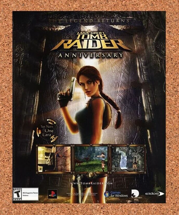 2008 Tomb Raider Anniversary Xbox 360 Original Ad - for just $17.99! 