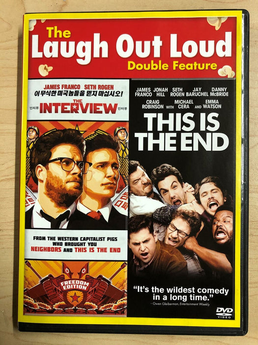 The Interview - This is the End (DVD, double feature) - I0522 - for just $2.99! 
